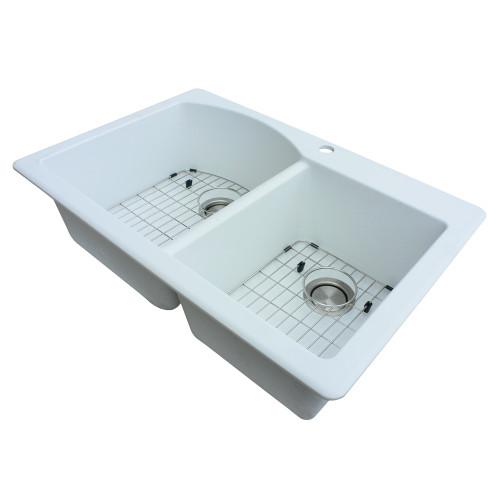 Bottom Stainless Steel Sink Grid Set for Aversa ATDD3322, AUDD3120 silQ Granite Kitchen Sinks