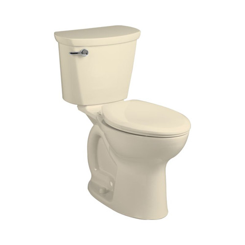 Right Height Elongated 2-Piece Toilet 10 Inch Rough-In 1.6 Gpf, in Bone