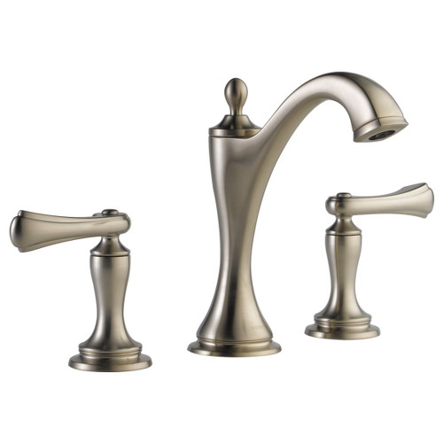 Brizo 65385LF-BNLHP-ECO Widespread Lavatory Faucet Less Handles in Brushed Nickel Finish, 1.2gpm Flow Rate