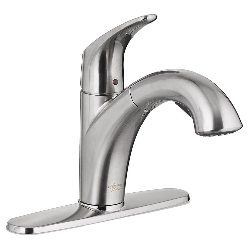 Colony Pro 1-Handle Kitchen Faucet with Pull-Out Spray in Stainless Steel