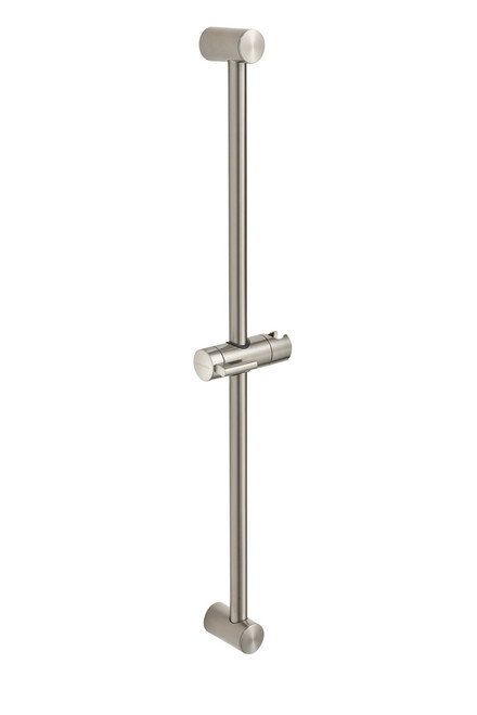 30" Round Shower Slide Bar in Brushed Nickel