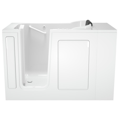 American Standard 2848.105.CLW 28-in. x 48-in. Walk-In Air Spa and Whirlpool Massage Bathtub with Left-Hand Drain in White