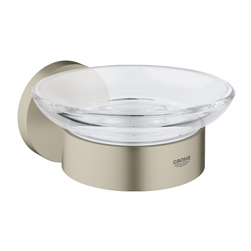 Grohe 40444EN1 Essentials Soap Dish with Holder in Brushed Nickel