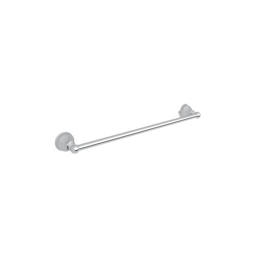 Rohl A6886/24APC 24-in Single Towel Bar in Polished Chrome