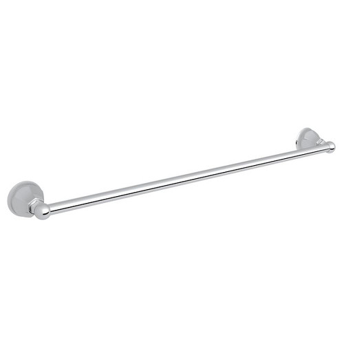 30-in Single Towel Bar in Polished Chrome