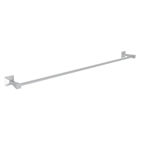 30-in Wall Mount Single Towel Bar in Polished Chrome