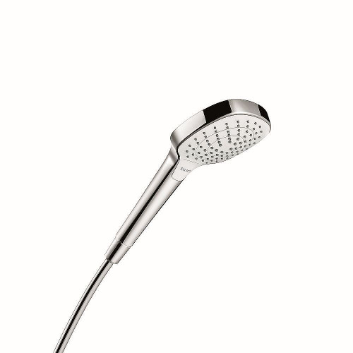 Hansgrohe 26813401 Croma Select E 2.5 GPM Vario-Jet Handshower 110, In White/Chrome