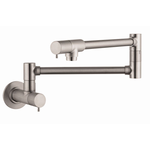 Hansgrohe 04057860 Talis S Pot Filler, Wall-Mounted, In Steel Optic