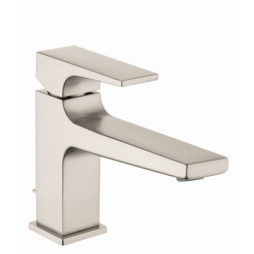 Hansgrohe 32505821 Metropol Single-Hole Faucet 100 with Lever Handle, 1.2 GPM, In Brushed Nickel
