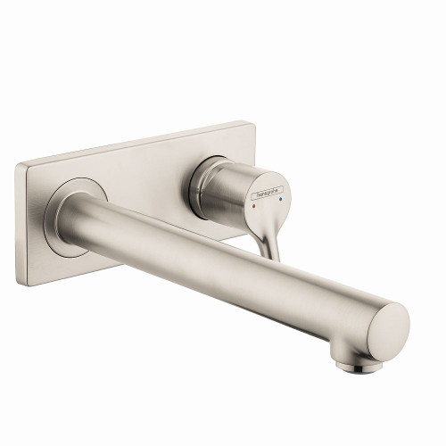 Hansgrohe 72111821 Talis S Wall-Mounted Single-Handle Faucet Trim, 1.2 GPM, In Brushed Nickel