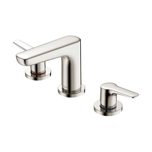 1.2 GPM Widespread Faucet in Polished Nickel