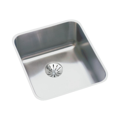 Elkay KF-ELUH1316PD 16-in X 18.5-in Stainless Steel Undermount Kitchen Sink Kit