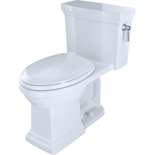 1.28 GPF Elongated Toilet in Cotton
