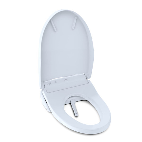 Electronic Elongated Soft Close Bidet Seat in Cotton