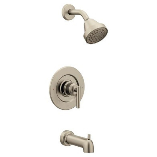 Posi-Temp Eco-Performance Tub/Shower in Brushed Nickel