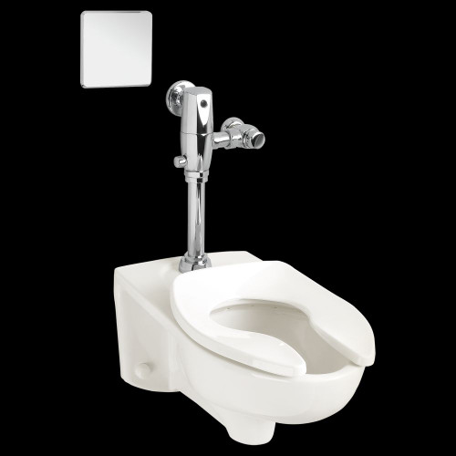 Elongated Bowl Only, Back Spud with Slotted Rim For Bedpan Holding, Back Spud, in White