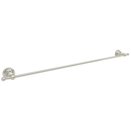 Rohl A1489LIPN 30-in Single Towel Bar in Polished Nickel