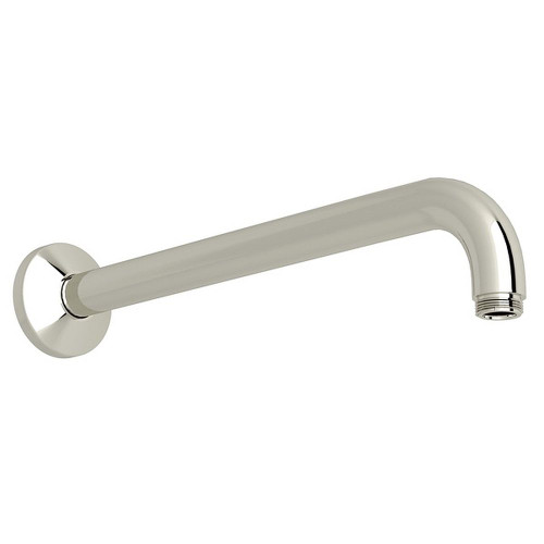12" Wall Mount Shower Arm in Polished Nickel
