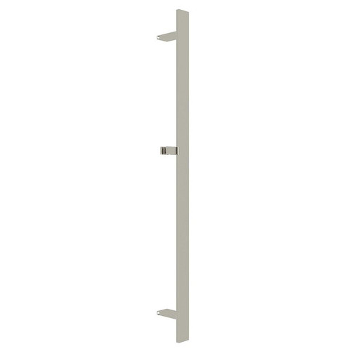 Modern Flat Slide Bar in Polished Nickel
