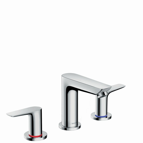 Hansgrohe 71733001 Talis E Widespread Faucet 150 with Pop-Up Drain, 1.2 GPM, In Chrome