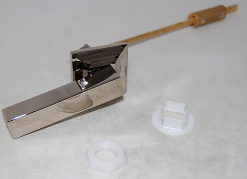 Trip Lever for Lloyd Toilets in Polished Nickel