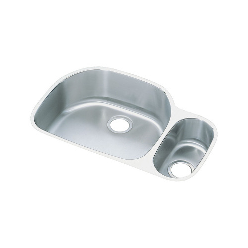 Elkay KF-ELUH322110R 31.563-in X 21.125-in Stainless Steel Undermount Kitchen Sink Kit
