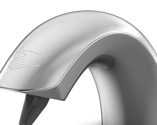 Auto Sensor Soap Dispenser Spout in Polished Chrome