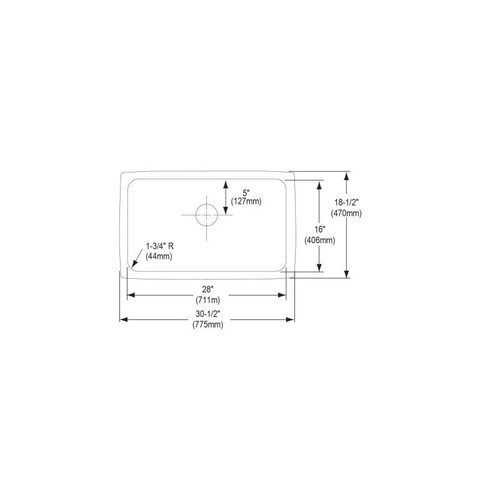 Elkay ELUHAD281650PD Stainless Steel Single Bowl Undermount Sink Kit with Perfect Drain in Lustrous Highlighted Satin