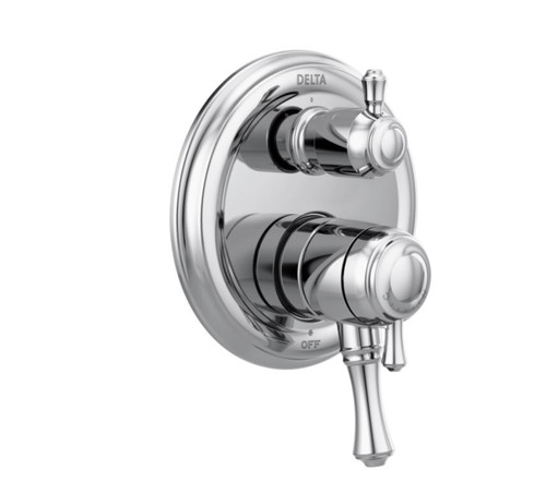 Delta T27897 Cassidy Valve Trim with 3-Setting Integrated Diverter in Chrome