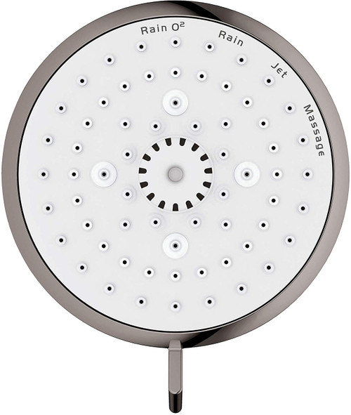 Grohe 26043A01 New Tempesta Cosmopolitan 100 4 Spray Shower Head in Hard Graphite Finish