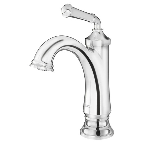 Single-Handle Bathroom Faucet in Polished Chrome Finish