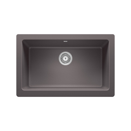 Blanco 526539 Vintera 30" Super Single Apron-Front Kitchen Sink in Cinder