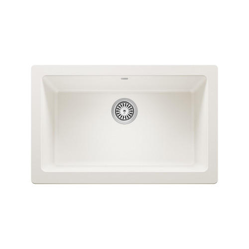 526541 Vintera 30" Super Single Apron-Front Kitchen Sink in White