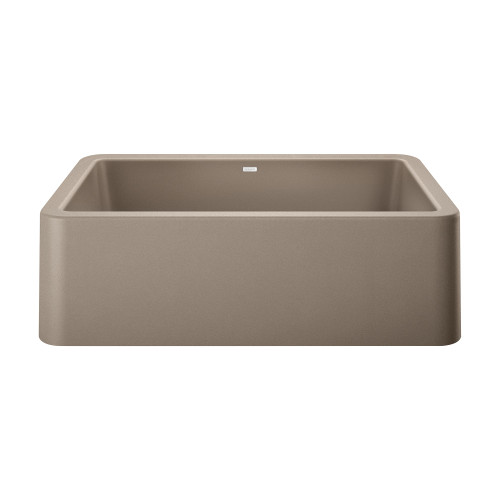 Blanco KA-401988 Ikon 33" Apron Single Bowl Sink Kit in Truffle