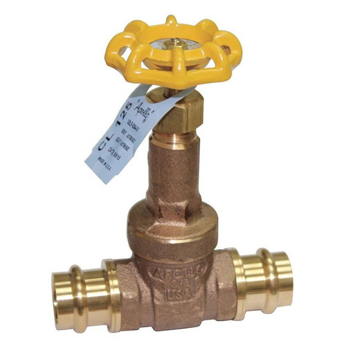 Apollo 30LF03301PR Gate Valve, 1/2-in, Low Lead Bronze