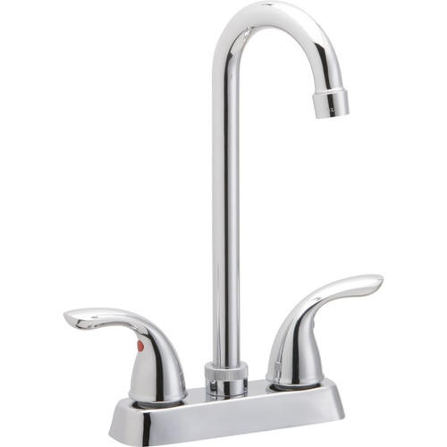 Elkay LK2477CR Bar/Prep 2-Hole Faucet in Chrome