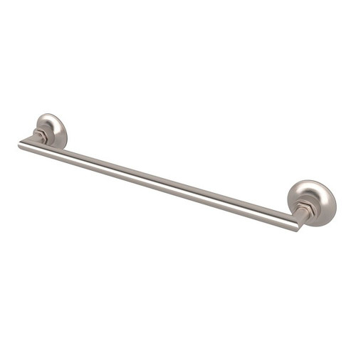 18-in Single Towel Bar in Satin Nickel