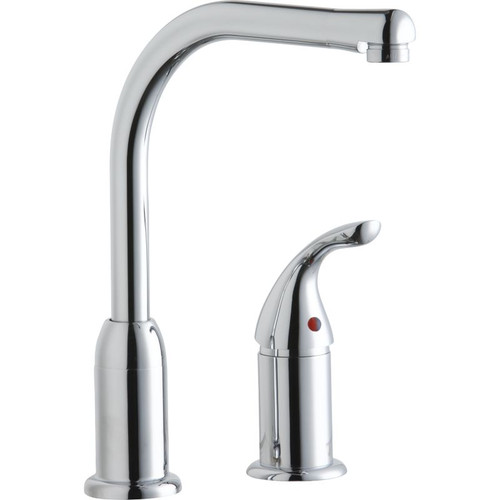 2-Hole Kitchen Faucet with Remote Handle in Chrome