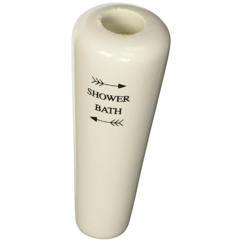 Long Porcelain Insert for Diverter Lever with English Writing