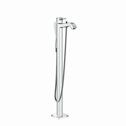 Hansgrohe 31445001 Metropol Classic Freestanding Tub Filler Trim with 1.75 GPM Handshower, In Chrome