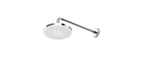 1.75 GPM Round Single Function Showerhead in Polished Chrome