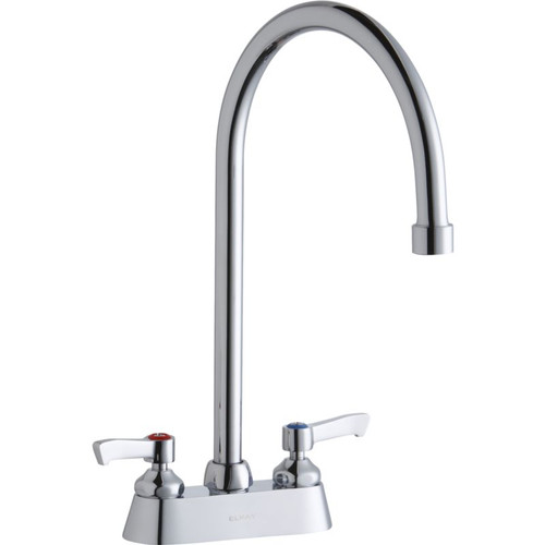 Elkay LK406GN08L2 Commercial 2-Hole Faucet in Chrome