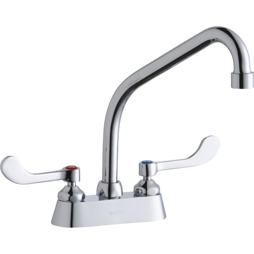 Elkay LK406HA08T4 Commercial 2-Hole Faucet in Chrome