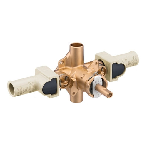 1/2" CPVC Posi-Temp Pressure Balancing Rough-In Valve with Stops