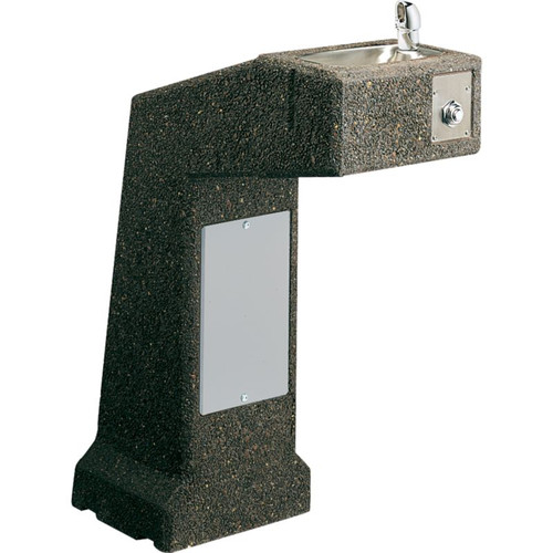 Elkay LK4590FR Outdoor Stone Drinking Fountain in Stone Aggregate
