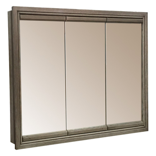 Royal Sheffield RMTV3630FLNQPSBS Lawson Quartersawn Oak Porch Swing Brushed Sepia Medicine Cabinet