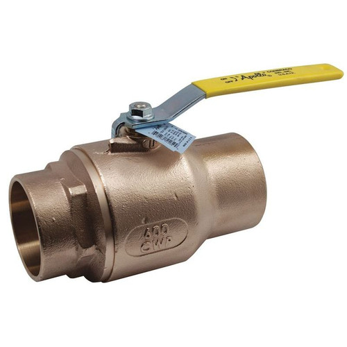 Apollo 70LF24A01 LF Bronze Ball Valve, Solder, 4-in