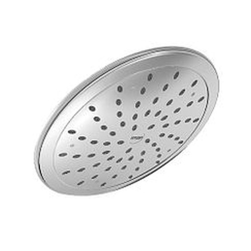 Moen 6345 Chrome One-Function 8-in Diameter Spray Head Standard