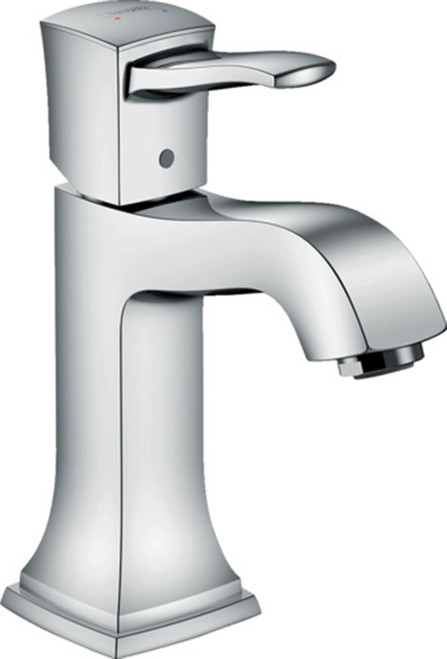 Single-Hole Faucet 110 with Pop-Up Drain in Chrome