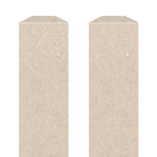 Inside Corner Trim Pair - 96 inch x 2, Cashew